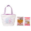 Japan Sanrio Original Tote Bag with Sweets - Little Twin Stars : Snowman - 3