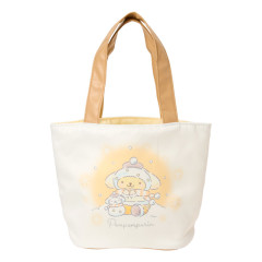 Japan Sanrio Original Tote Bag with Sweets - Pompompurin : Snowman