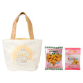 Japan Sanrio Original Tote Bag with Sweets - Pompompurin : Snowman - 3