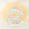 Japan Sanrio Original Tote Bag with Sweets - Pompompurin : Snowman - 6