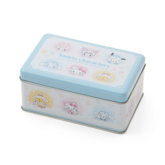 Japan Sanrio Original Tin Case with Biscuits - Snowman