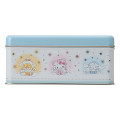 Japan Sanrio Original Tin Case with Biscuits - Snowman - 4