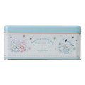 Japan Sanrio Original Tin Case with Biscuits - Snowman - 6