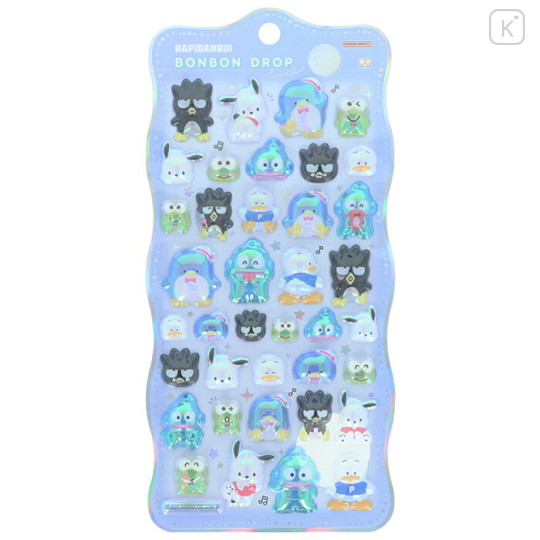 Japan Sanrio Bonbon Drop Seal 3D Sticker - Hapidanbui : Churukira - 1