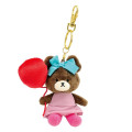Japan The Bear's School Plush Mascot Keychain - 25th Anniversary Jackie Celebration Balloon - 1
