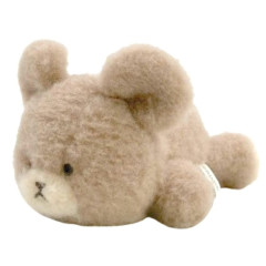 Japan The Bear's School Fluffy Mood Cocoa Plush Toy - Laying Down