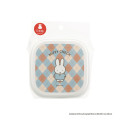 Japan Miffy Nesting Food Storage Container Set - Miffy Check - 3