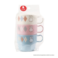 Japan Miffy Stacking Plastic Cup Set - Miffy : Check