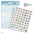 Japan Mofusand Petit Reward Sticker Set - Glitter - 2