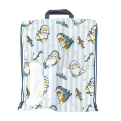 Japan Mofusand Walking Knapsack - Shark Cat Blue