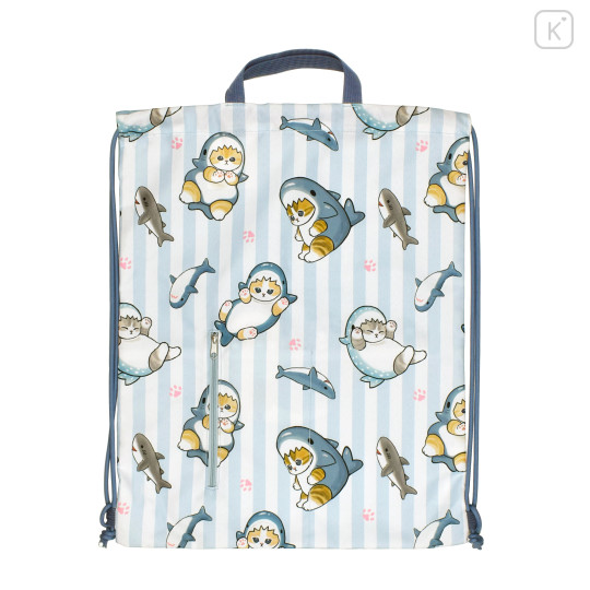 Japan Mofusand Walking Knapsack - Shark Cat Blue - 2