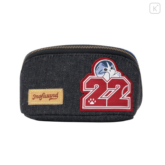 Japan Mofusand Denim Pouch - Black - 4