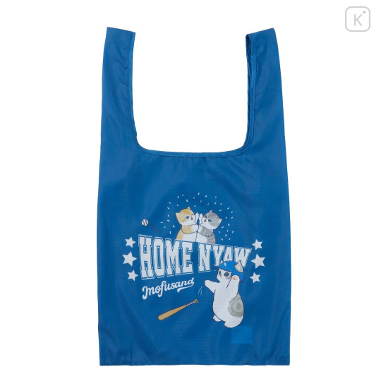 Japan Mofusand Eco Bag - Home Nyaw Blue - 3
