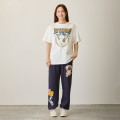 Japan Mofusand Sweatpants (M) - Pitcher Cat Navy - 6