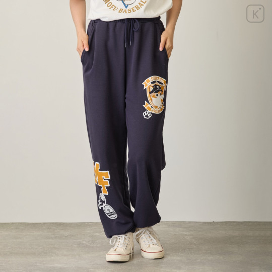Japan Mofusand Sweatpants (L) - Pitcher Cat Navy - 5