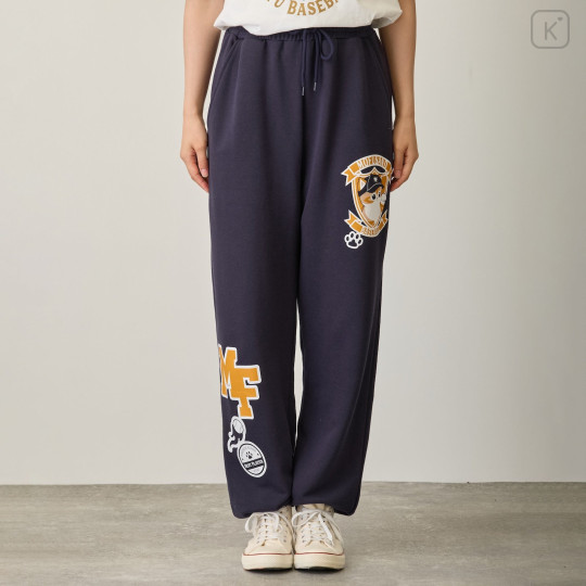 Japan Mofusand Sweatpants (L) - Pitcher Cat Navy - 7