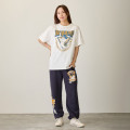 Japan Mofusand T-Shirt (L) - Mofumofu Baseball Club White - 7