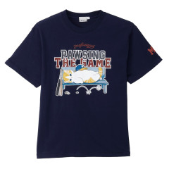Japan Mofusand T-Shirt (M) - Pawsing The Game Navy
