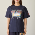 Japan Mofusand T-Shirt (M) - Pawsing The Game Navy - 4