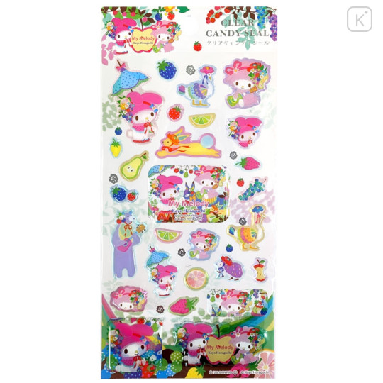 Japan Kayo Horaguchi × Sanrio Clear Candy Seal - My Melody - 1