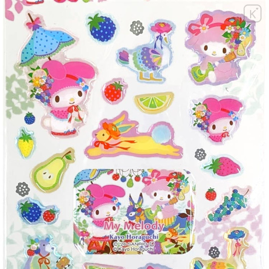 Japan Kayo Horaguchi × Sanrio Clear Candy Seal - My Melody - 2