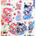 Japan Kayo Horaguchi × Sanrio Clear Candy Seal - Kuromi & My Melody - 2