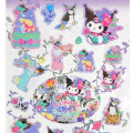 Japan Kayo Horaguchi × Sanrio Clear Candy Seal - Kuromi - 2