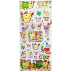 Japan Kayo Horaguchi × Sanrio Clear Candy Seal - Pompompurin