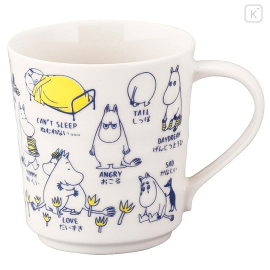 Japan Moomin Mug - Moomintroll : Arekore - 1
