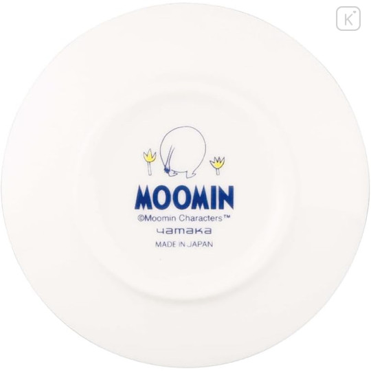 Japan Moomin Small Plate - Moomintroll : Arekore Angry - 3