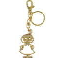 Japan Moomin Gold Keychain - Little My - 1