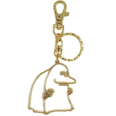 Japan Moomin Gold Keychain - Moomin : The Groke