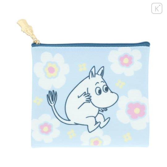 Japan Moomin Flat Pouch - Moomintroll - 1
