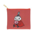 Japan Moomin Flat Pouch - Little My - 1