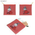 Japan Moomin Flat Pouch - Little My - 2