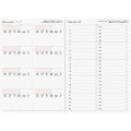 Japan A6 Planner Monthly Schedule Book - Die-Cut Cat Black 2027 - 5