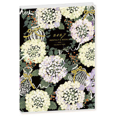 Japan Tomoko Hayashi B6 Planner Weekly Schedule Book - Verbena Vanessa 2027