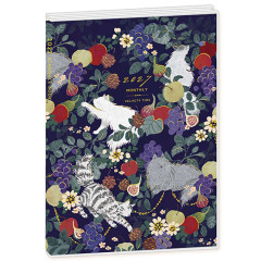 Japan Tomoko Hayashi B6 Planner Monthly Schedule Book - Night Fruit 2027