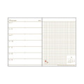 Japan Disney B6 Planner Weekly Schedule Book - Pooh : Mint 2027 - 3