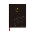 Japan Disney B6 Planner Weekly Schedule Book - Mickey & Minnie : Black 2027 - 1