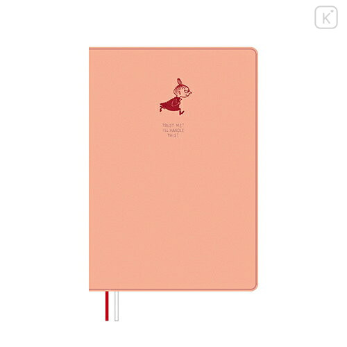 Japan Moomin B6 Planner Monthly & Weekly Schedule Book - Little My : Pink 2027 - 1