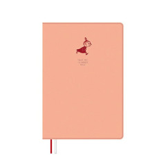 Japan Moomin B6 Planner Monthly & Weekly Schedule Book - Little My : Pink 2027