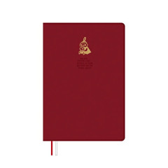 Japan Moomin B6 Planner Monthly & Weekly Schedule Book - Little My : Red 2027