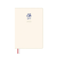 Japan Moomin B6 Planner Monthly & Weekly Schedule Book - Hattifatteners : Ivory 2027