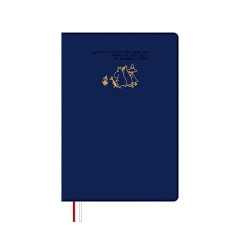 Japan Moomin B6 Planner Monthly & Weekly Schedule Book - Moomin : Navy 2027