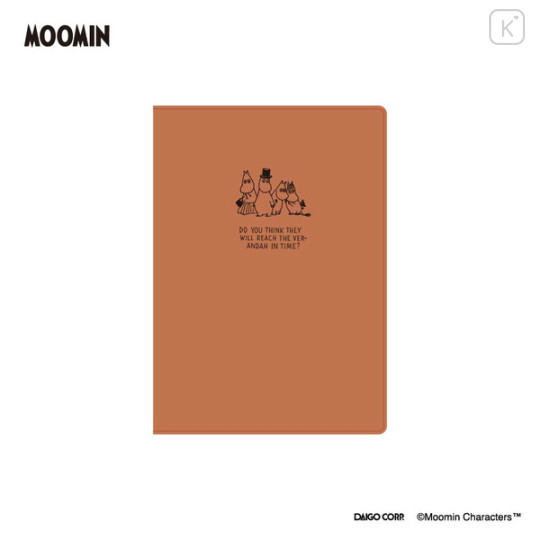 Japan Moomin A6 Planner Monthly Schedule Book - Moomin : Brown 2027 - 1