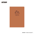 Japan Moomin A6 Planner Monthly Schedule Book - Moomin : Brown 2027 - 1