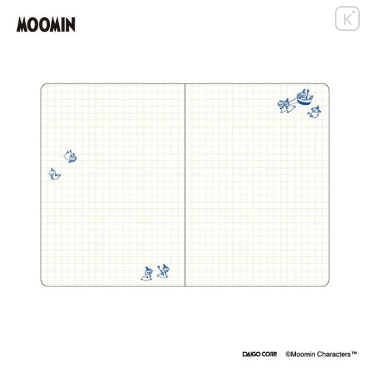 Japan Moomin A6 Planner Monthly Schedule Book - Moomin : Brown 2027 - 3