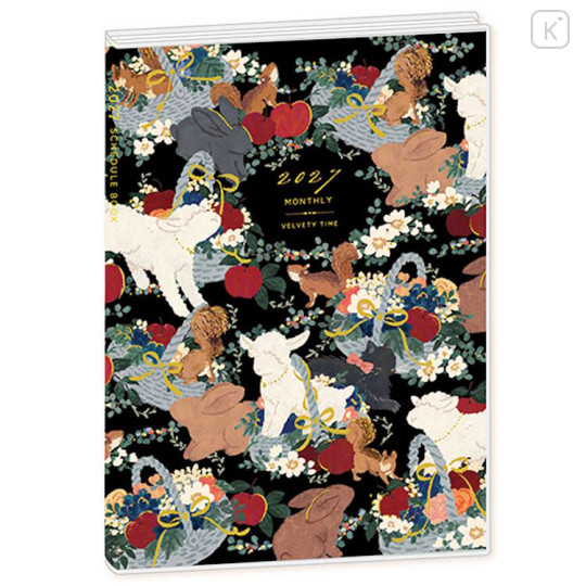 Japan Tomoko Hayashi B6 Planner Monthly Schedule Book - Picnic 2027 - 1