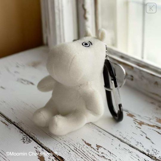 Japan Moomin Mascot Carabiner - Moomintroll - 1
